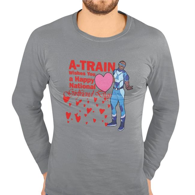 Lucca A Train Wishes You A Happy National Girlfriend Day Hoodie
