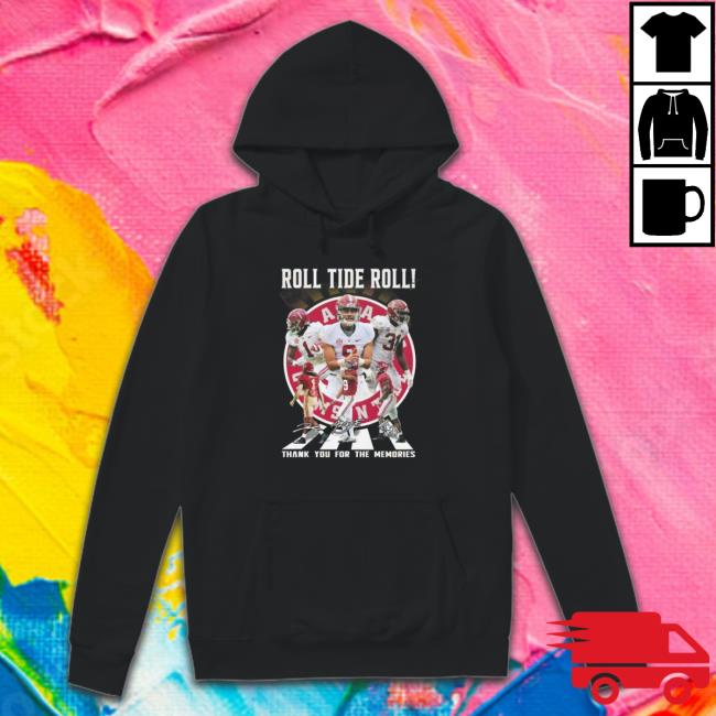 Roll Tide Roll Thank You For The Memories Alabama Crimson Tide T shirt
