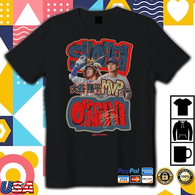 Jomboymedia Store Shohei Ohtani '23 Mvp Japan Tee Shirts