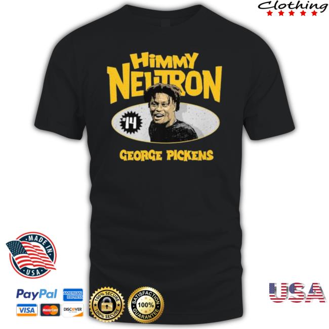 George Pickens Pittsburgh Steelers Himmy Neutron Hooded Sweatshirt
