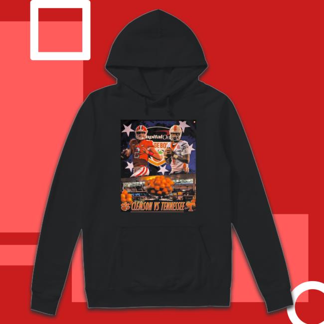 Top We’Re Going To Miami The Orangest Orange Bowl Clemson Vs Tennessee Hooded Sweatshirt