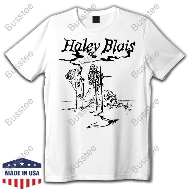 Haley Blais White Meadow Tee Shirt