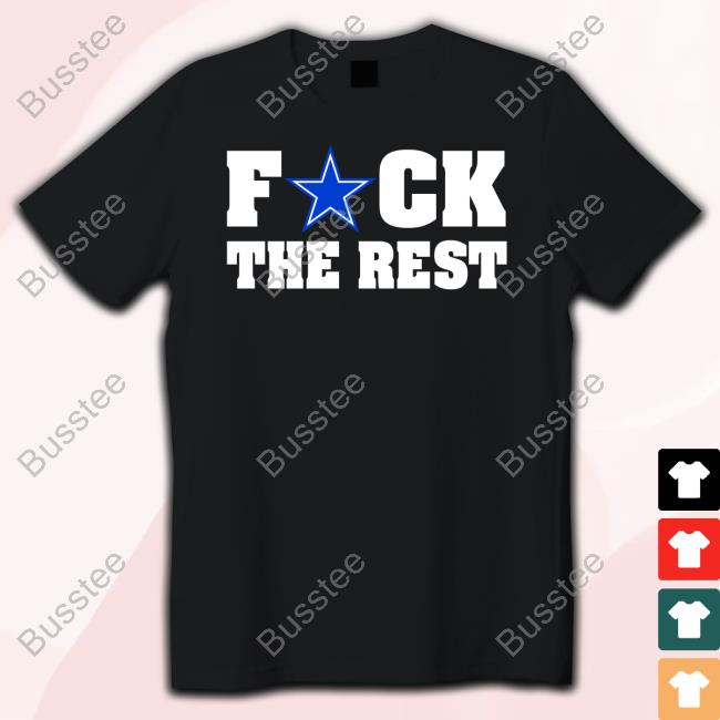 Will M Wearing Fuck The Rest Dallas Cowboys Hooded Sweatshirt