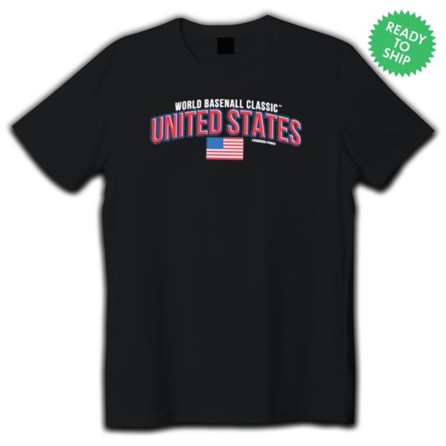 Usa Baseball Legends 2023 World Baseball Classic Country Hooded Sweatshirt