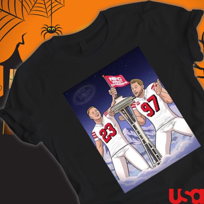 San Francisco 49Ers Are 2022 Nfc West Champions T-shirt