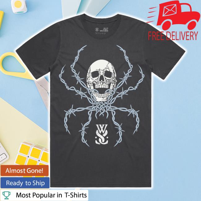 Trending While She Sleeps Merch Store Social Skull Tee Whileshesleeps Shop