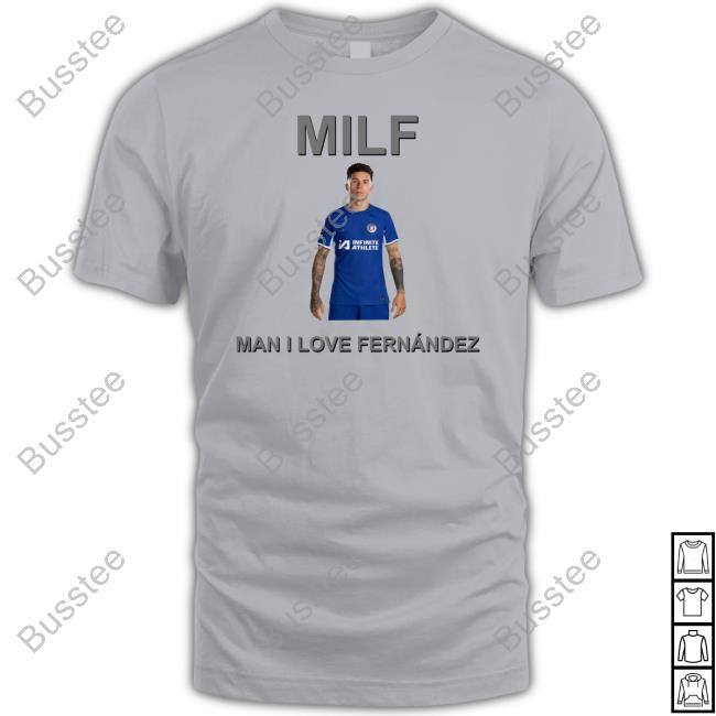 Milf Man I Love Fernandez Long Sleeve Tee Shirt