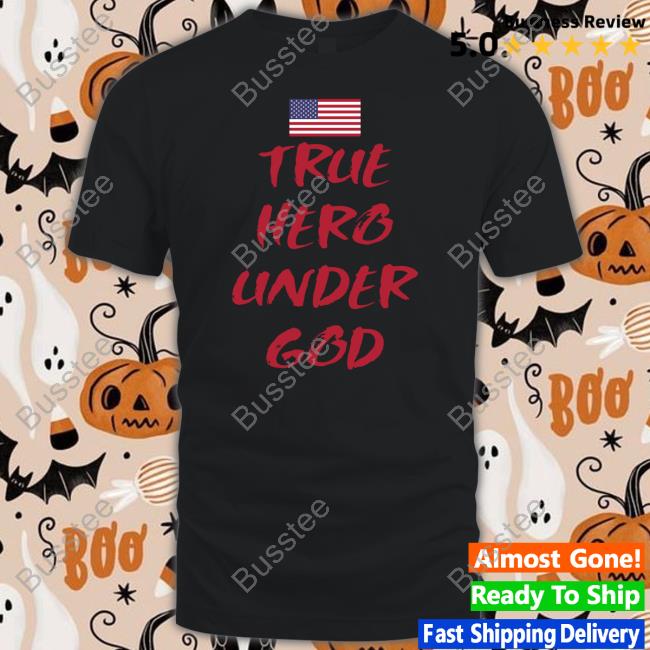 Blackpatriotvet True Hero Under God Shirt