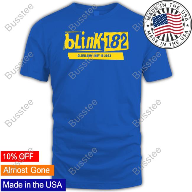 Blink-182 Cleveland May 16 2023 T-Shirt