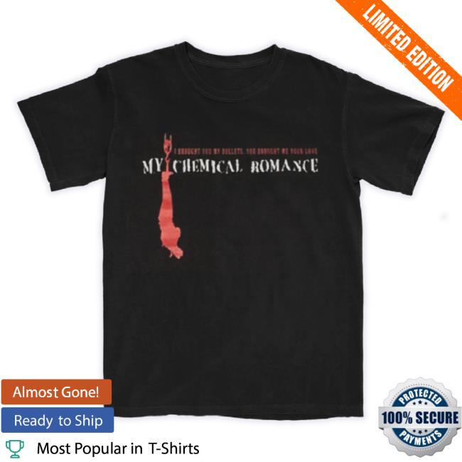 Official My Chemical Romance Merch Store Bullets Hanging TankTop Mychemicalromance Shop