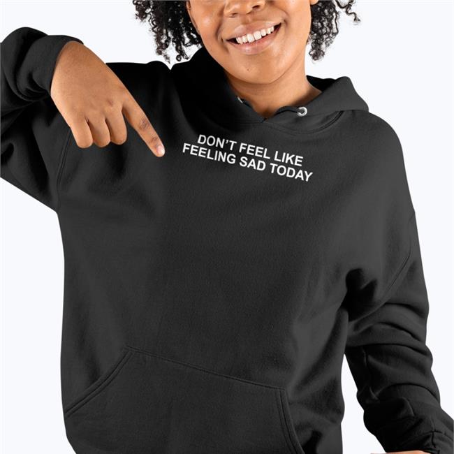 Yungblud Don't Feel Like Feeling Sad Today Hoodie Yungblud Store