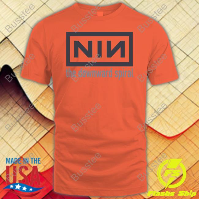Nine Inch Nails Nin The Downward Spiral Tee