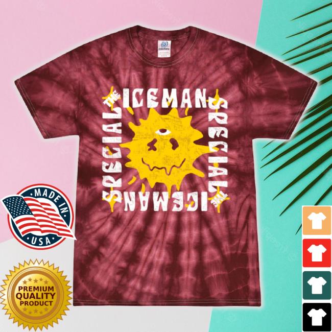 The-Iceman-Special Shop Unisex Melting Face - Purple Tie-Dye Shirts