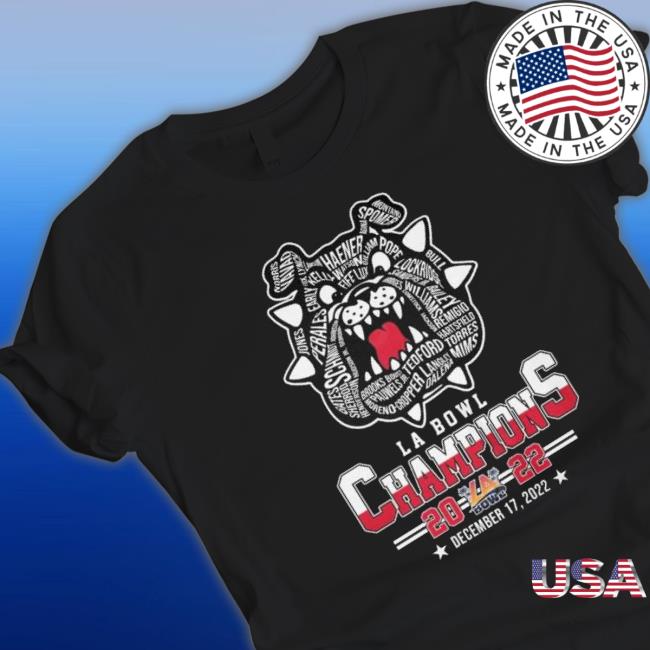 Mississippi State Bulldogs Player Names La Bowl Champions 2022 Classic Shirt