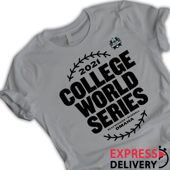 Fanatics Branded Heathered Gray 2021 Ncaa Men's College World Series 64-Team shirt