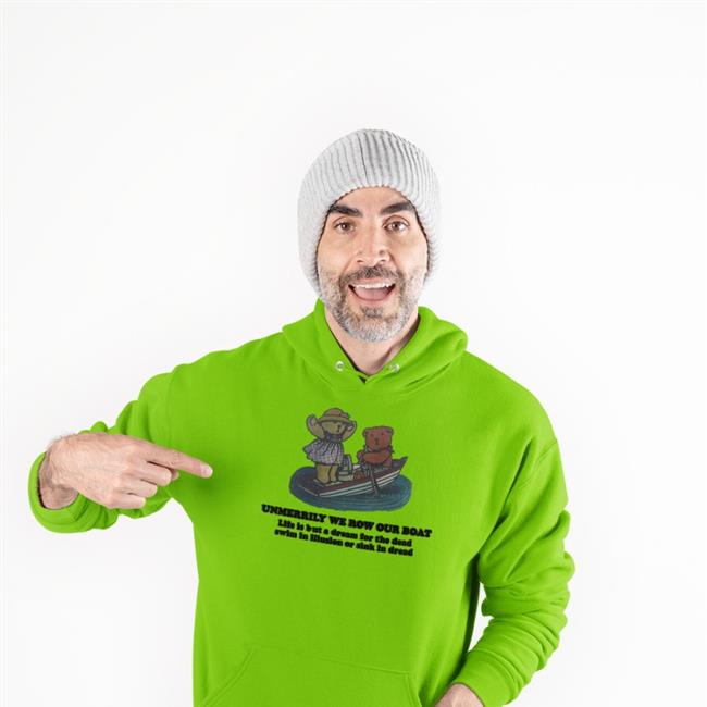 Poorly Translated Shirts Unmerrily We Row Our Boat Hoodie