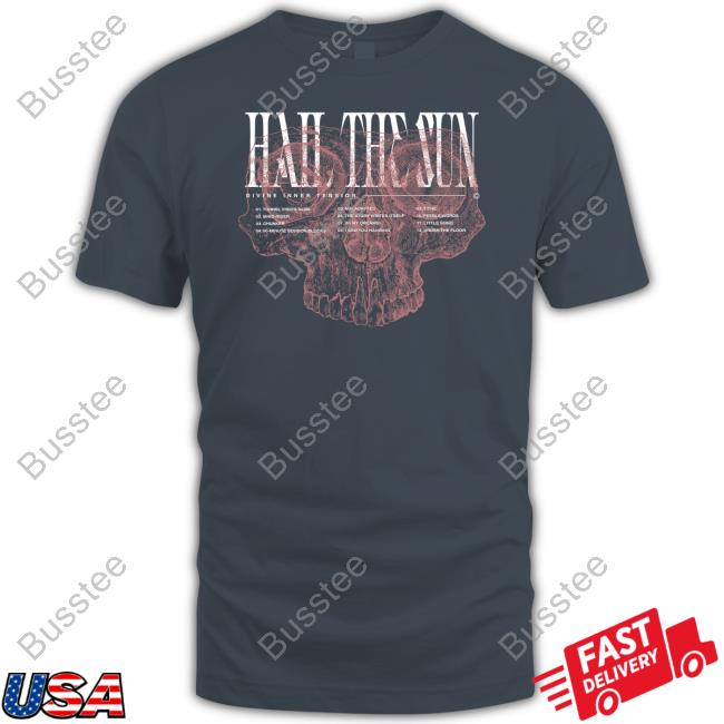 Hail The Sun Merch Tracklist Skull Shirt