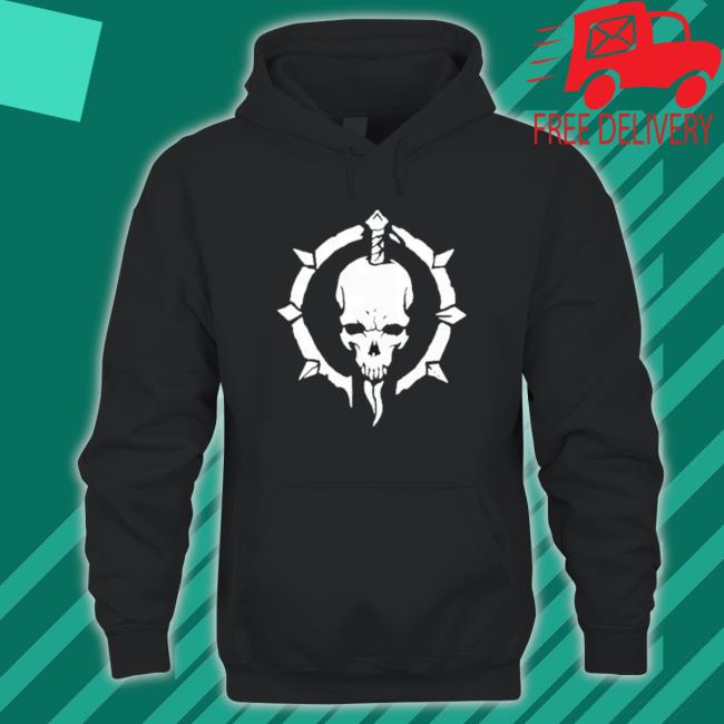 Blizzard Merch Diablo Iv Necromancer Icon Black Tee Shirt