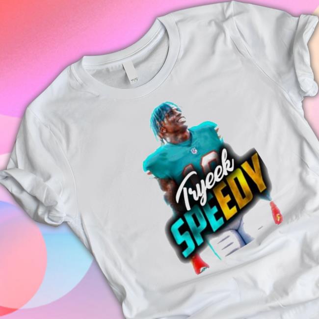 Tyreek Hill Miami Dolphins Speedy Tee
