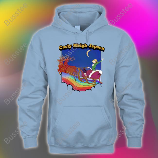 Carly Sleigh Jepsen Christmas Tee Carly Rae Jepsen Shop Carly Sleigh Jepsen Christmas Tee