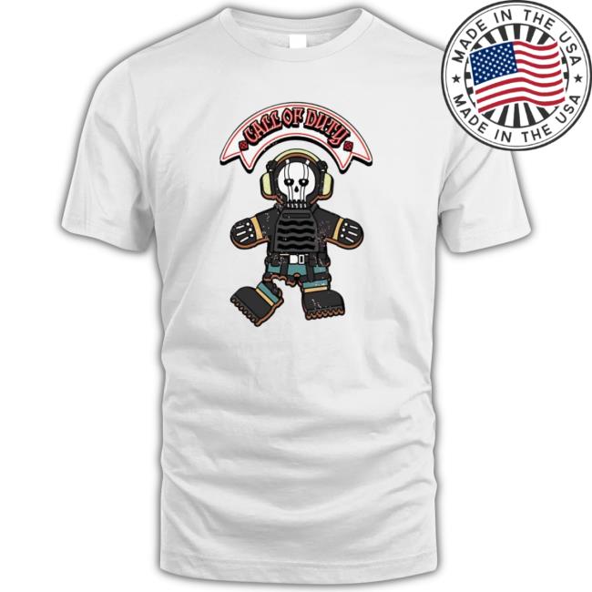 Call Of Duty Red Gingerbread T-Shirt Call Of Duty Red Gingerbread T-Shirt