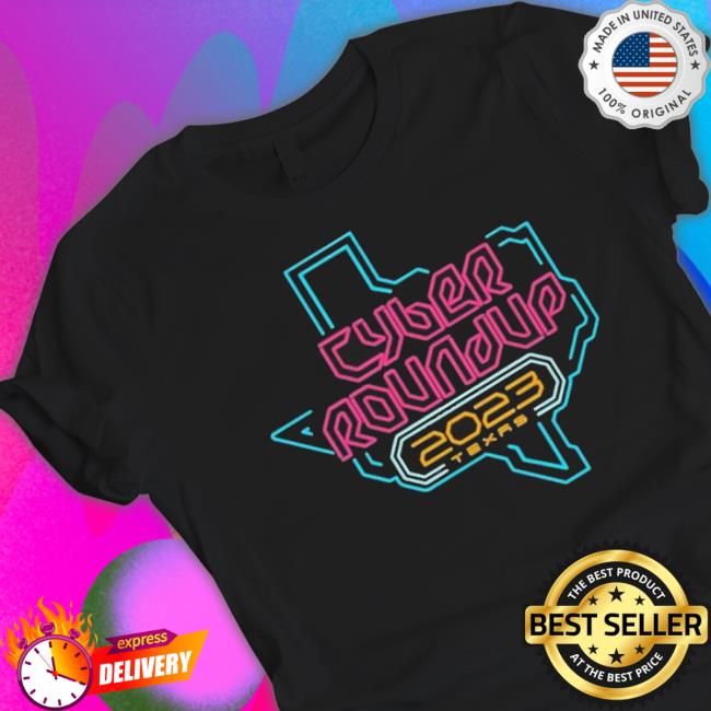 Official Cyber Roundup Tesla 2023 Shirt