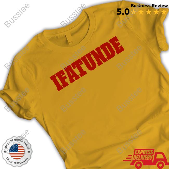 Dr Umar Wearing Ifatunde Sweatshirt