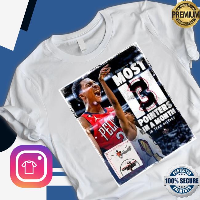 Trey Murphy Iii Most 3 Pointers In A Month In Team History Shirt
