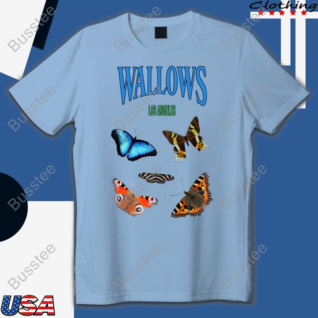 Wallows Music Merch Wallows Butterflies Shirts