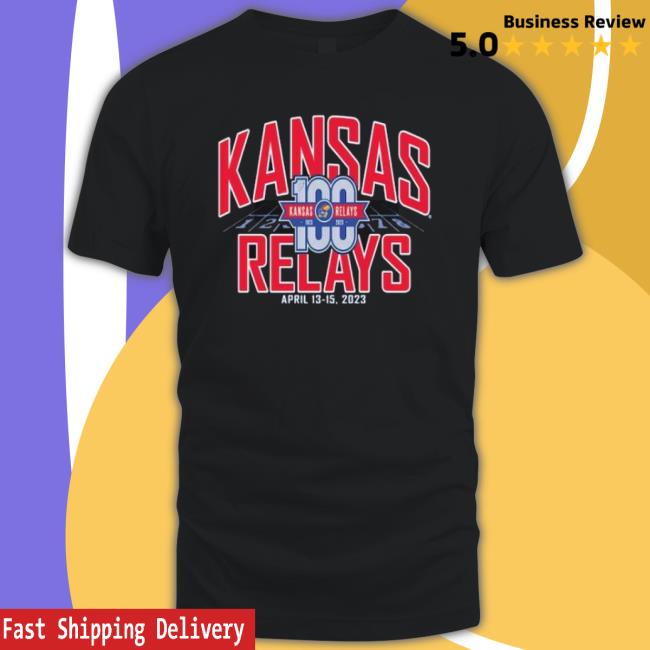 Blue 84 100Th Kansas Relays Commemorative shirt