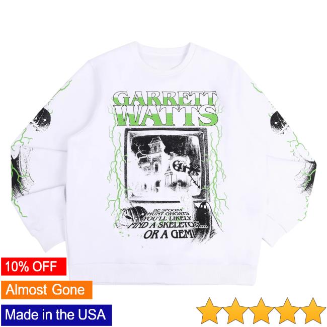 Official Garrett Watts Merch Garrett Watts The Haunted Glow Sweaters