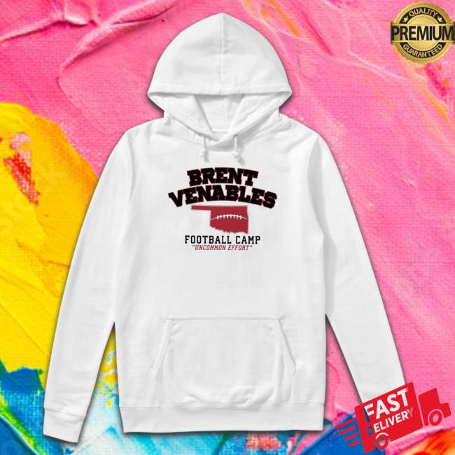 Official Oklahoma Football Brent Venables Football Camp Uncommon Effort Hoodie