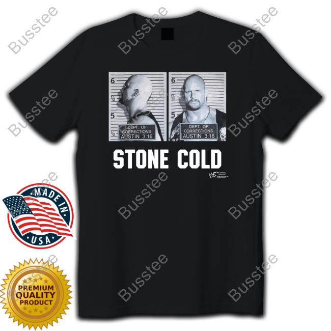 Stone Cold Dept. Of Corrections Mugshot Hoodie
