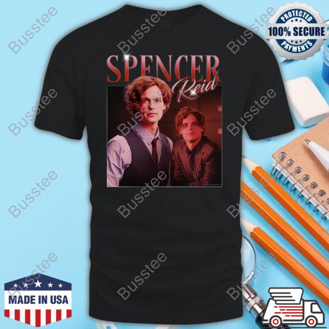 Cbsstore Spencer Reid 80's Retro Funny T Shirt