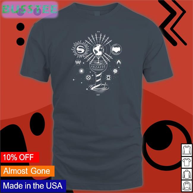 Inktothepeople Merch The Entire World Became a Justice League-2 Tee Shirt Syl Supportblackadam