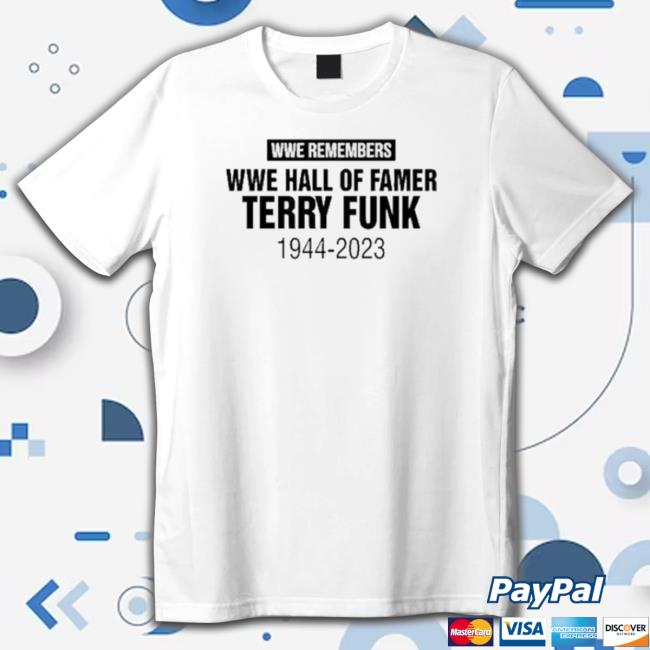 Rip The Legendary Terry Funk1944-2023 New Shirt