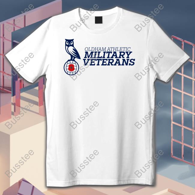 Oldham Athletic Military Veterans T Shirt