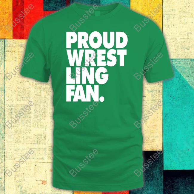 Brian H. Waters Proud Wrestling Fan Hoodie Proud Wrestling Fan Hooded Sweatshirt