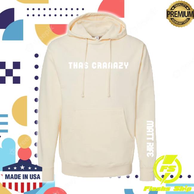 Original Omgvip Merch Store Matt Rife Thas Craaazy! Long Sleeve Tee Omgvip Shop