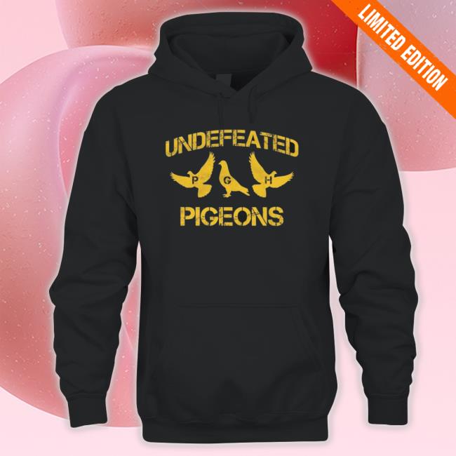 Pitt Undefeated Pigeons Tee Pitt Undefeated Pigeons shirt