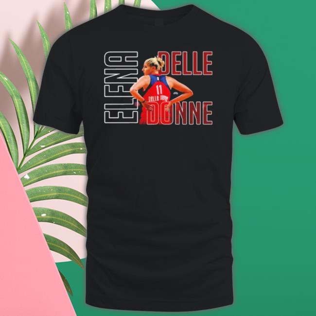 Official Geometric Design Elena Delle Donne Tee Shirt