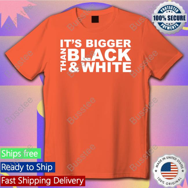 Blm Its Bigger Than Black And White Sweatshirt