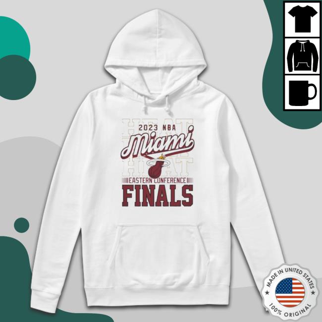 Official Sportiqe Miami Heat 2023 Eastern Conference Finals Crewneck Sweatshirt