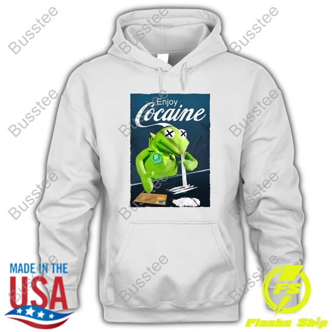 Weird Thrift Store Shirts Frog Enjoy Cocaine Shirt
