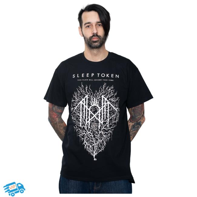 Impericon Sleep Token Merch Store Sleep – Token Sleep Token Coral Heart Popover Shirt SleepToken