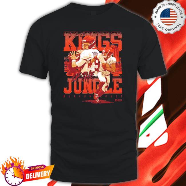 Joe Burrow And Ja’Marr Chase Cincinnati Kings Of The Jungle Sweatshirts Joe Burrow And Ja’Marr Chase Cincinnati Kings Of The Jungle Sweaters