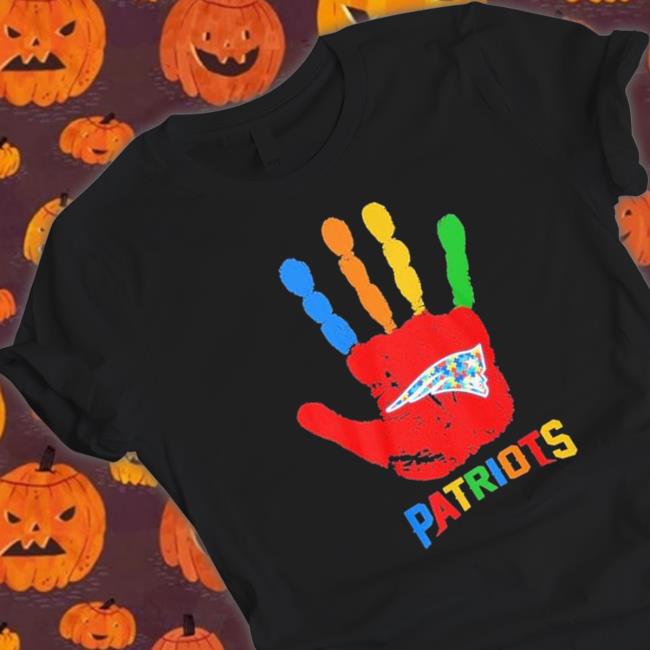 New England Patriots Hand Autism 2023 shirt, hoodie, tank top, sweater and long sleeve t-shirt New England Patriots Hand Autism 2023 Sweatshirt