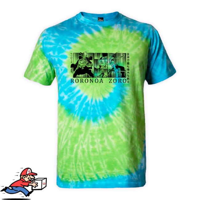 Official The Engrave Slave Merch Store Anime Sweater – One Piece – Roronoa Zoro (Tie-Dye/ Double-Side) Theengraveslave Shop