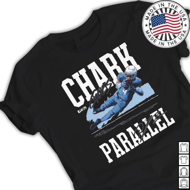 D.J. Chark Detroit Parallel Wht Shirt D.J. Chark Detroit Parallel Wht Sweater