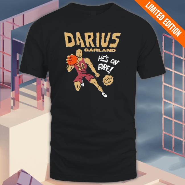 Darius Garland He’S On Fire Shirts